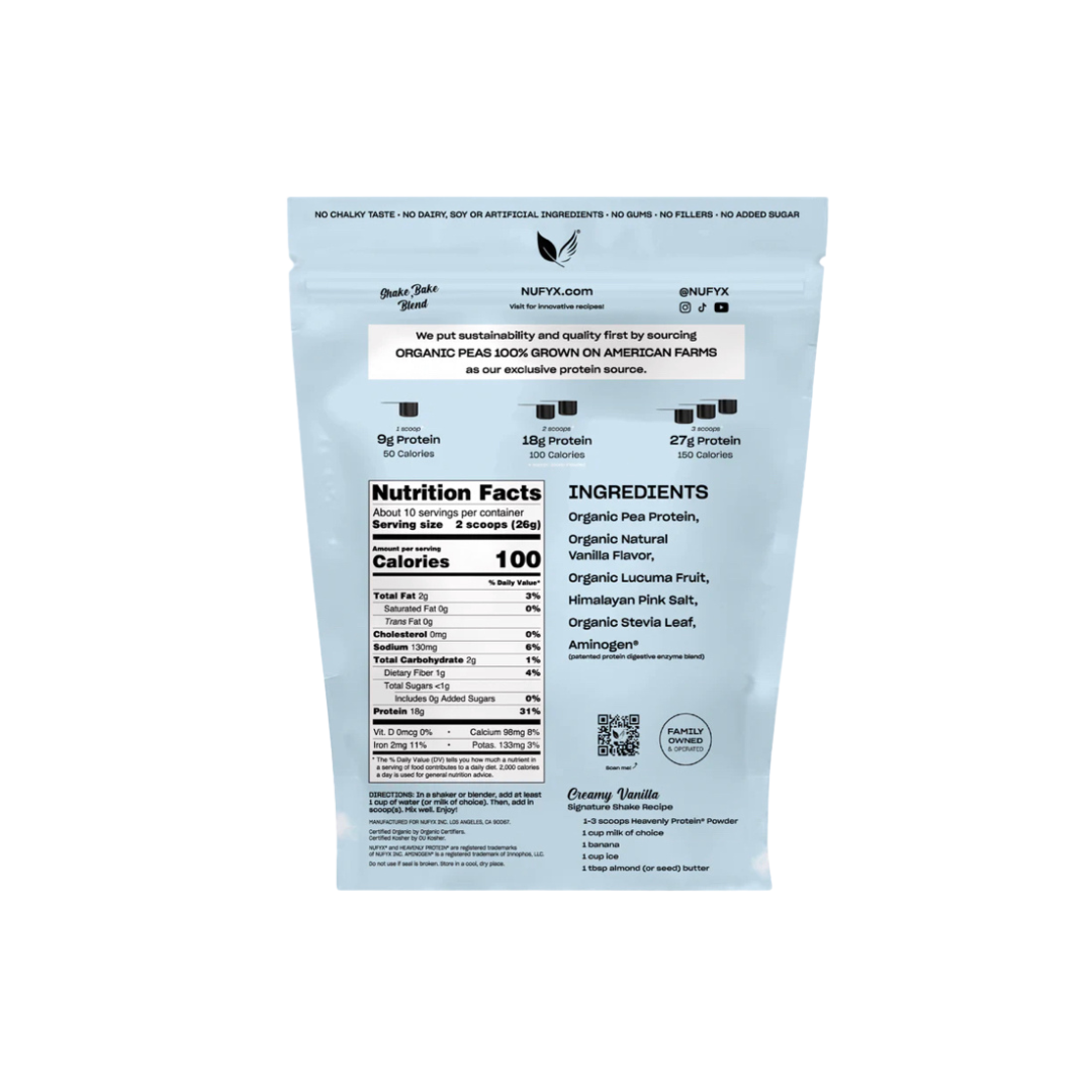 Poudre de Protéine Nufyx Creamy Vanilla (20 portions)