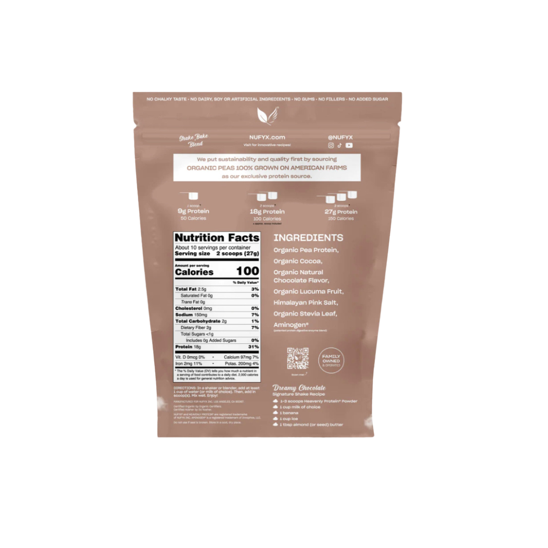 Poudre de Protéine Nufyx Dreamy Chocolate Heavenly (20 portions)