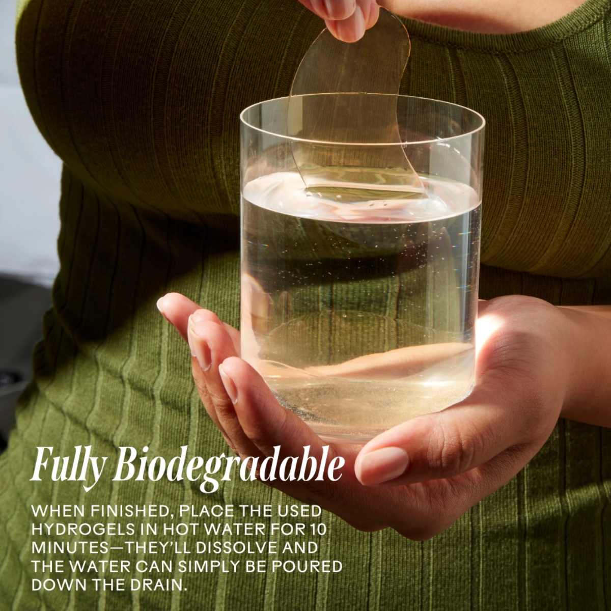 Three Ships - Brighter Days Red Algae + Avocado Biodegradable Eye Mask