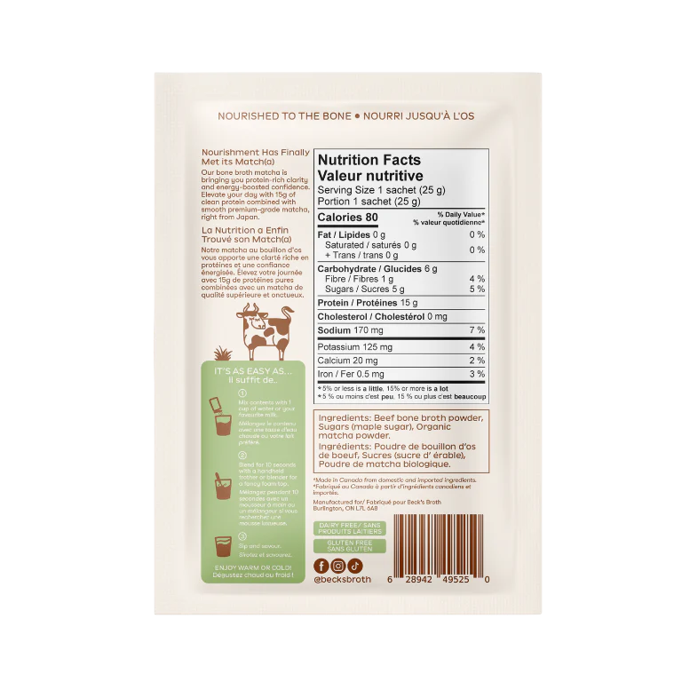 Chocolat Chaud Beck's Broth (paquet)