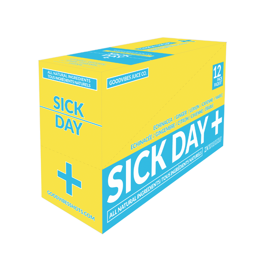 Goodvibes Juice Co. Sick Day Shot Box