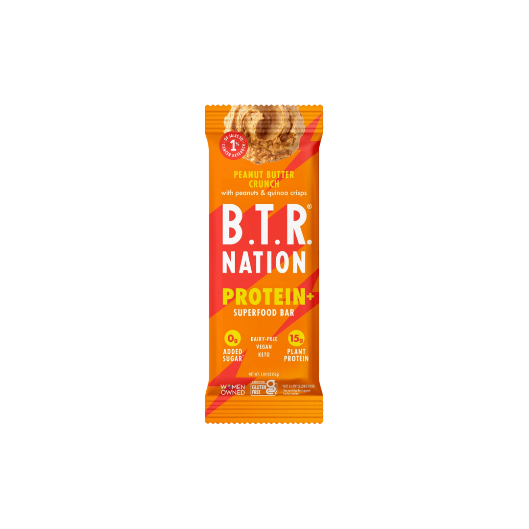 Barre superalimentaire BTR - Croquant au beurre de cacahuète