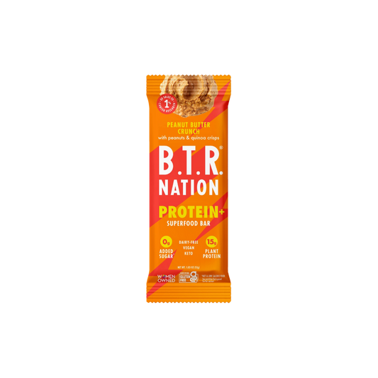 Barre superalimentaire BTR - Croquant au beurre de cacahuète