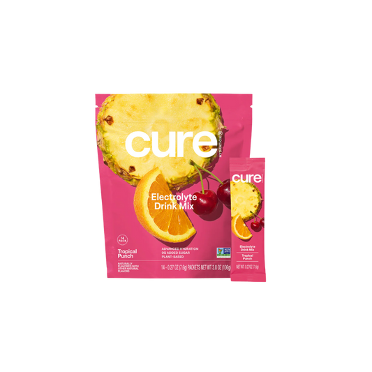 Cure Hydration Electrolyte Drink Mix - Tropical Punch (Packet)