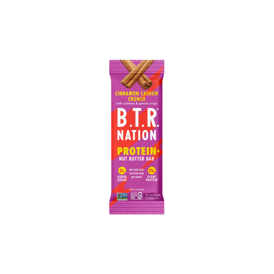 B.T.R Superfood bar - Cinnamon Cashew Crunch