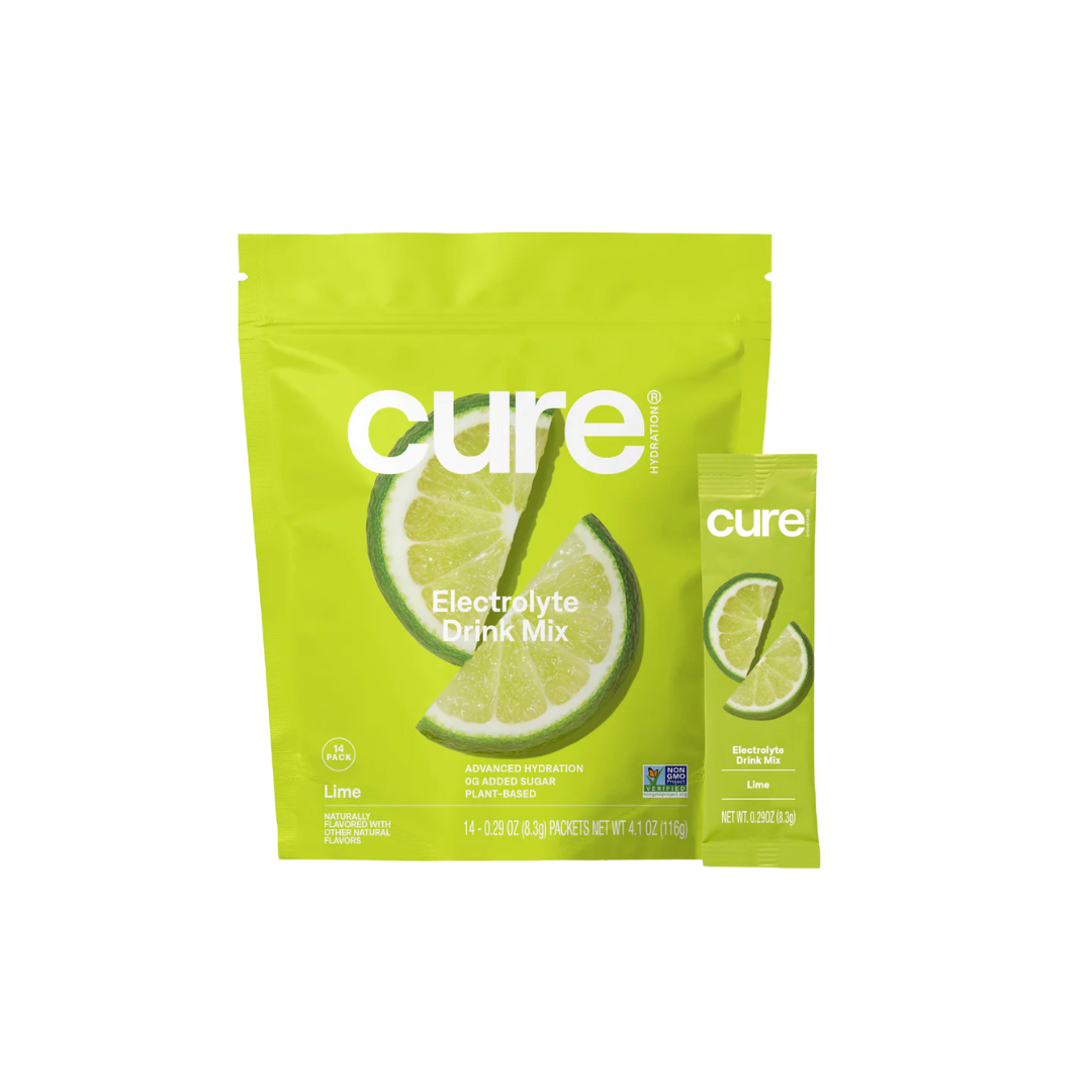 Préparation pour boisson électrolytique Cure Hydration - Citron vert