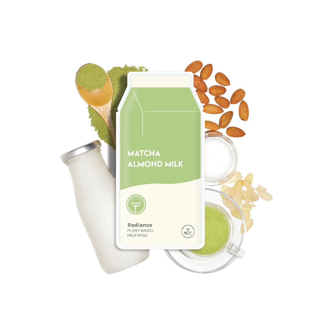ESW Sheet Face Mask - Matcha Almond Milk