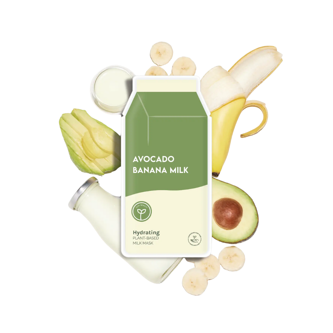 ESW Sheet Face Mask - Avocado Banana Milk