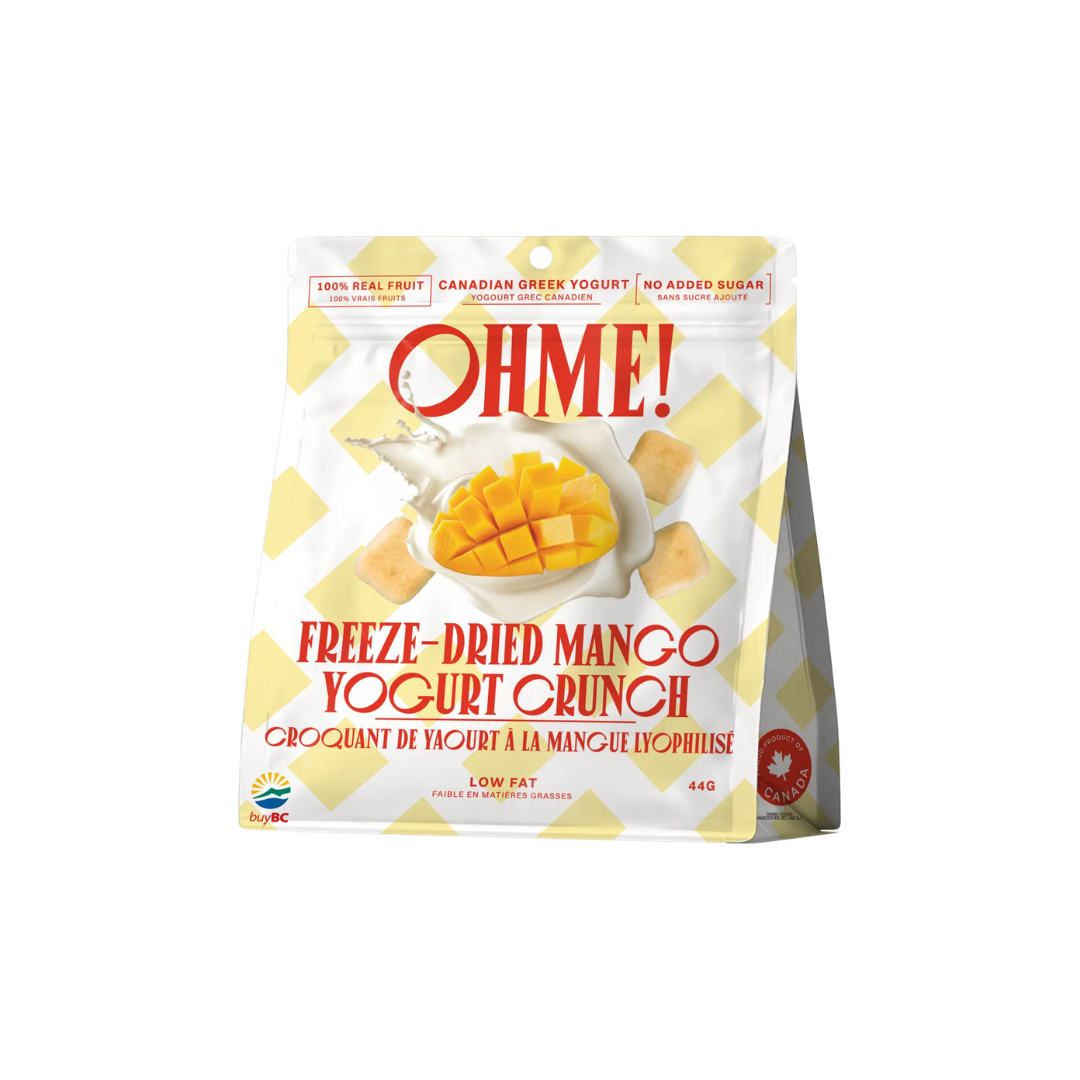 OHME! Freeze-Dried Mango Yogurt Crunch