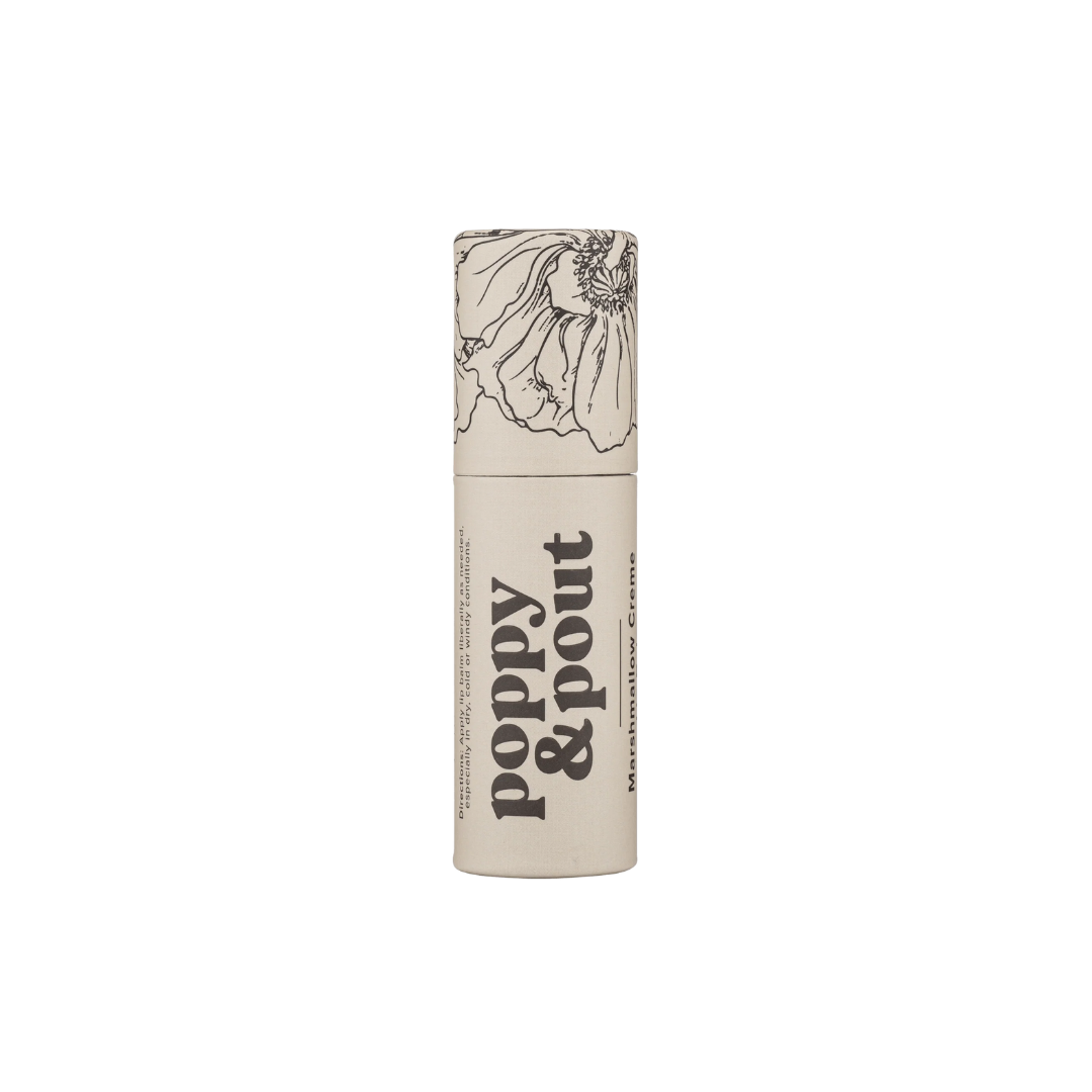 Poppy & Pout - Marshmallow Creme Lip Balm