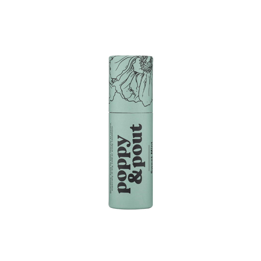 Poppy & Pout - Sweet Mint Lip Balm