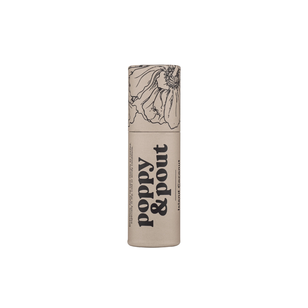 Poppy & Pout - Island Coconut Lip Balm