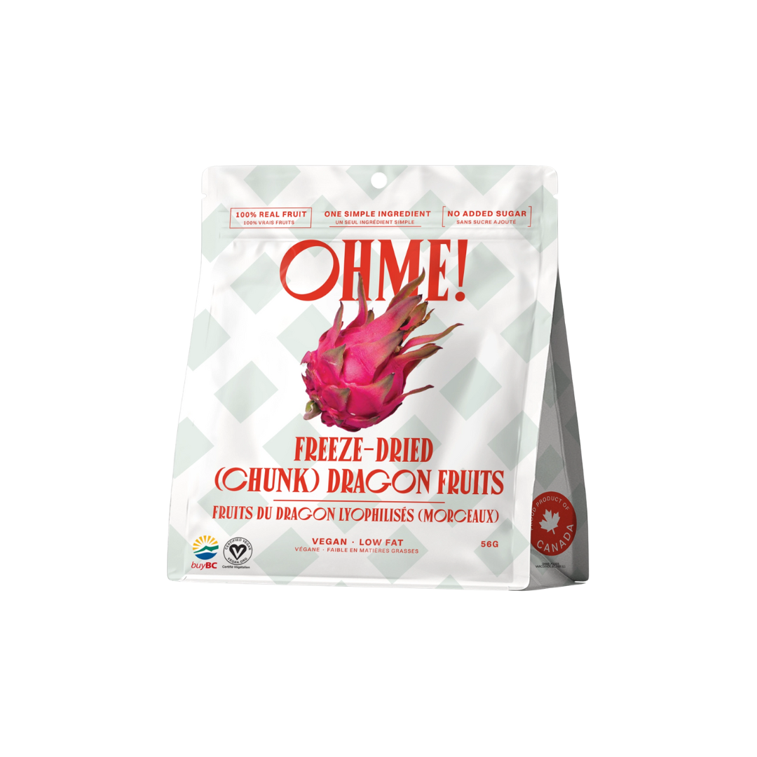 OHME! Freeze-Dried Dragon Fruits (Chunk)