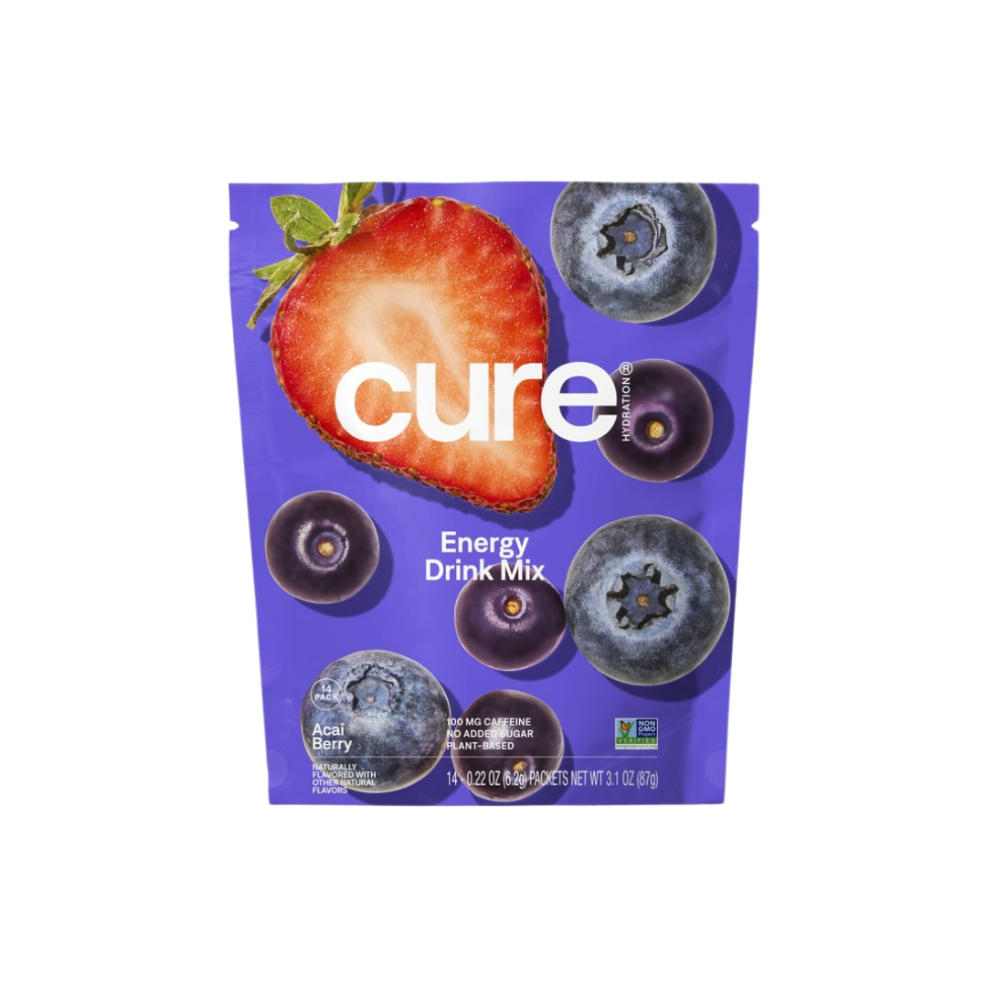 Mélange énergisant hydratant Cure Hydration - Baies d'açaï