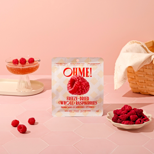 OHME! Framboises lyophilisées (entières)