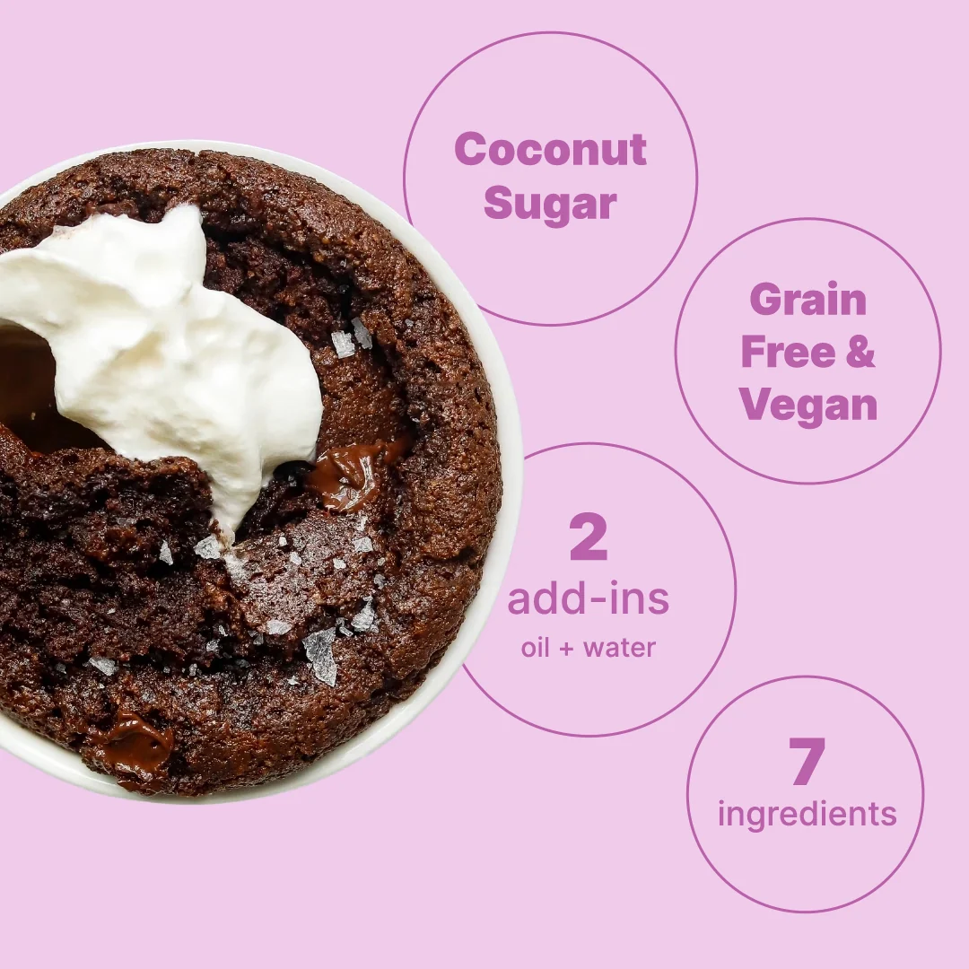 Gâterie instantanée Stellar Eats - Brownie au fudge dans une tasse