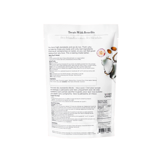 Stellar Eats Apple Crumble Cake Mix