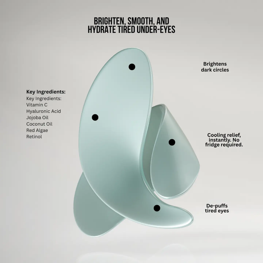 Masque hydrogel éclaircissant pour les yeux Tear Catchers d'Evio Beauty