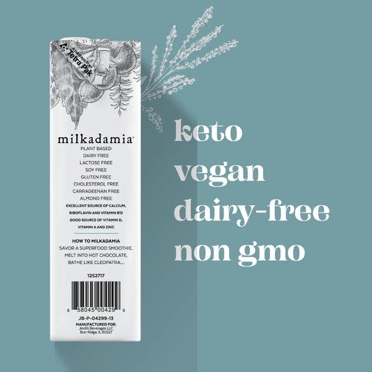 Milkadamia Unsweetened Nut Milk