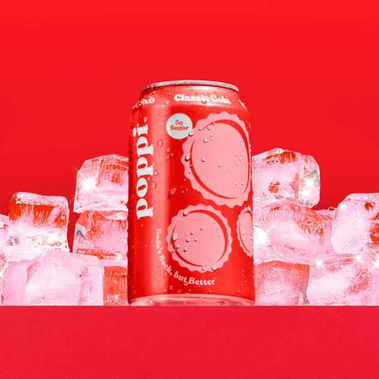 Poppi Classic Cola Prebiotic Soda - Can