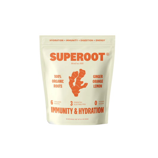 Superoot Hydration, Immunity & Digestion Mix (orange lemon)