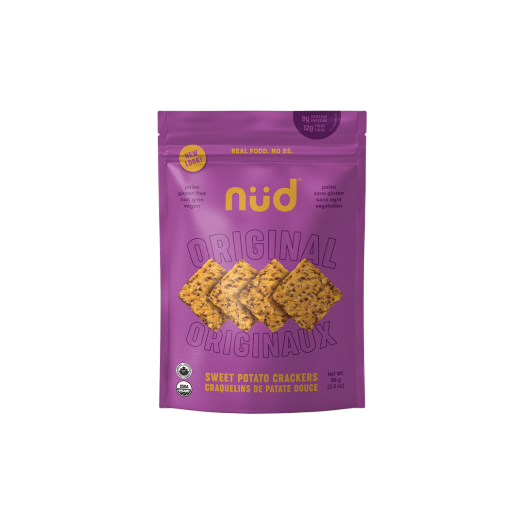 nüd Original Sweet Potato Crackers