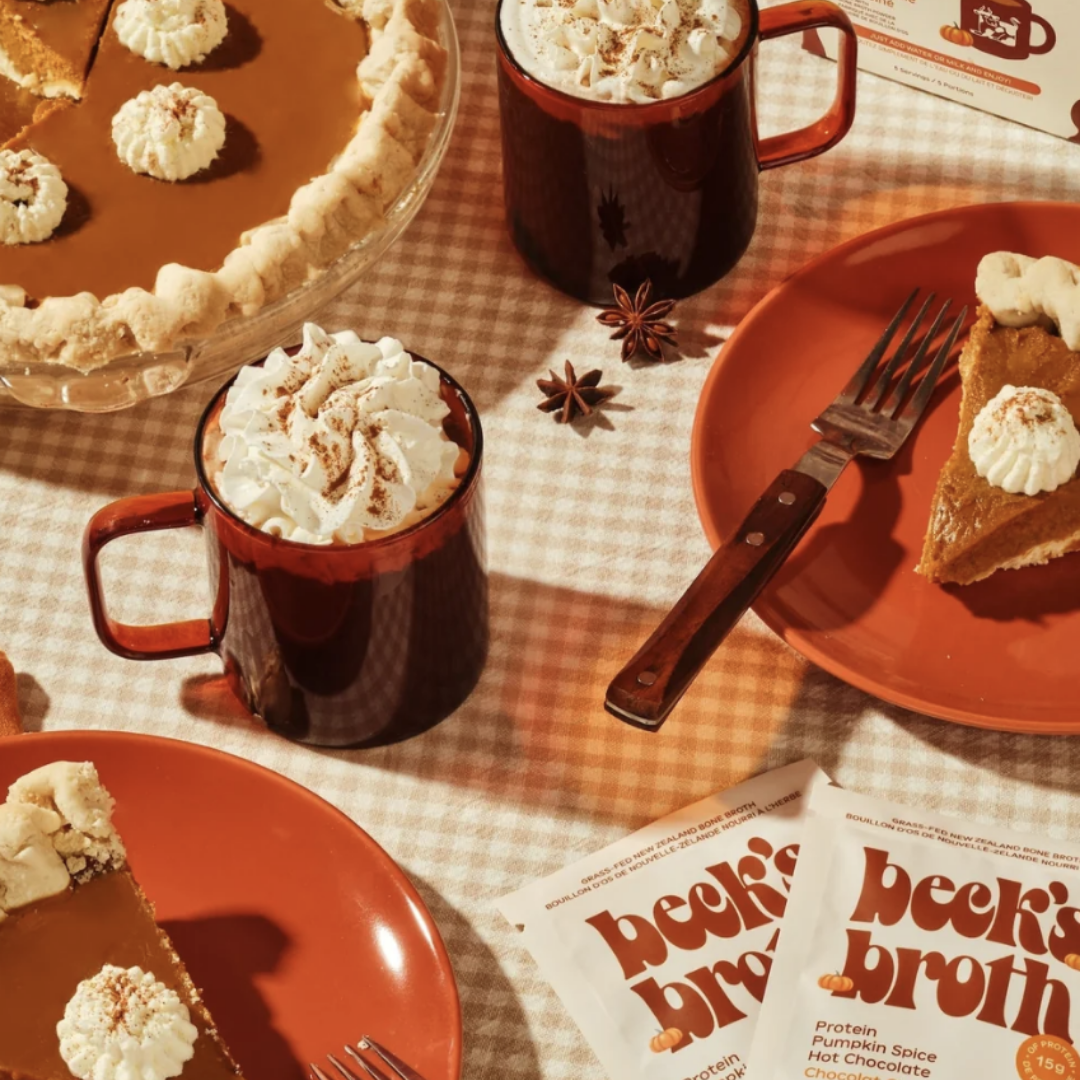 Beck's Broth Pumpkin Spice Hot Chocolate