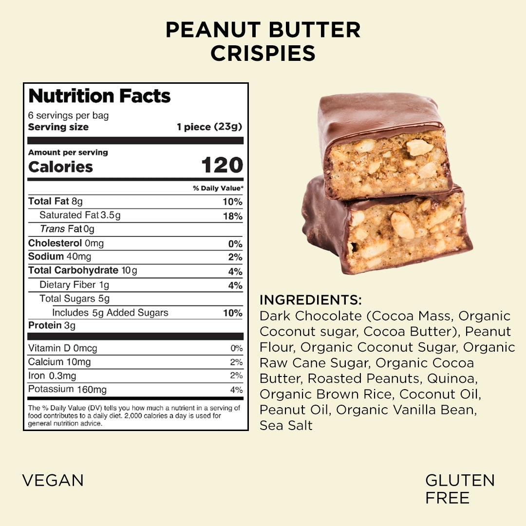 Simply Croustillantes au beurre de cacahuète