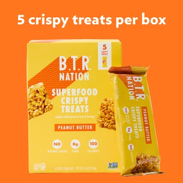 BTR Nation - Friandises croustillantes au beurre de cacahuète