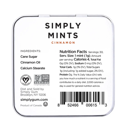Simply Mints à la cannelle