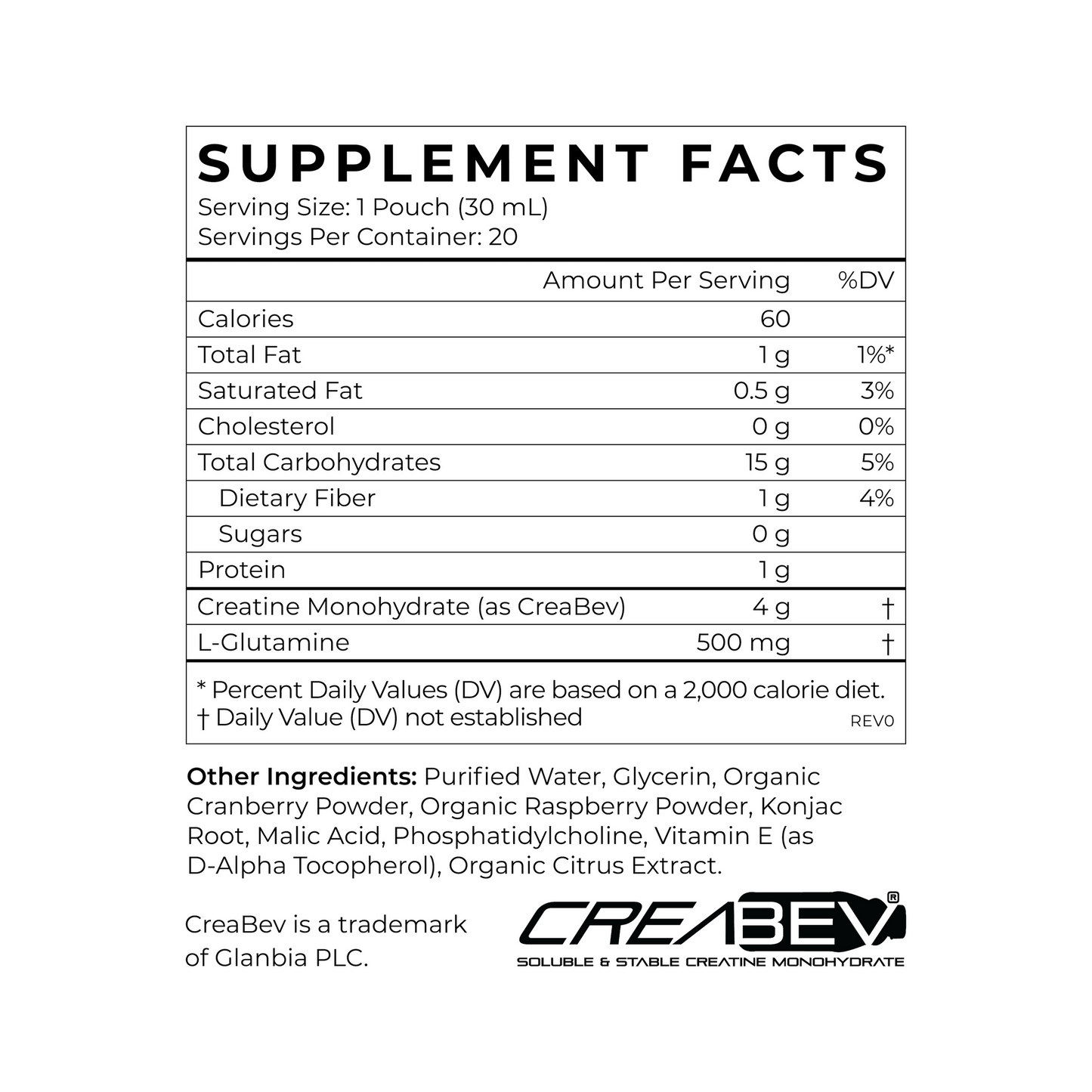 Cymbiotika Creatine + Pouch
