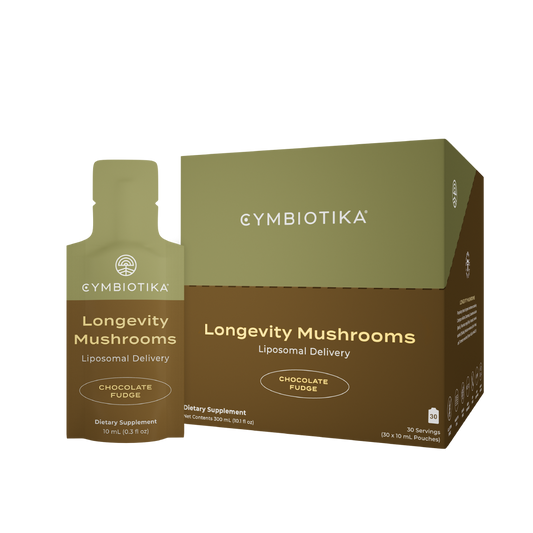 Boîte Champignons Longévité Cymbiotika