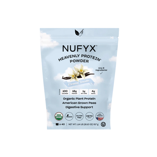Nufyx Creamy Vanila Heavenly Protein Powder (40 scoop)