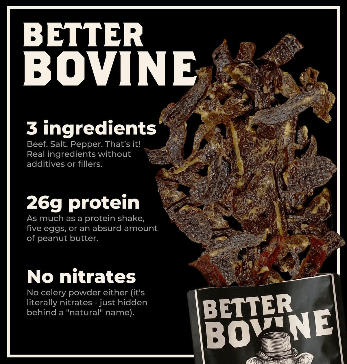 Better Bovine - Wagyu Beef Jerky
