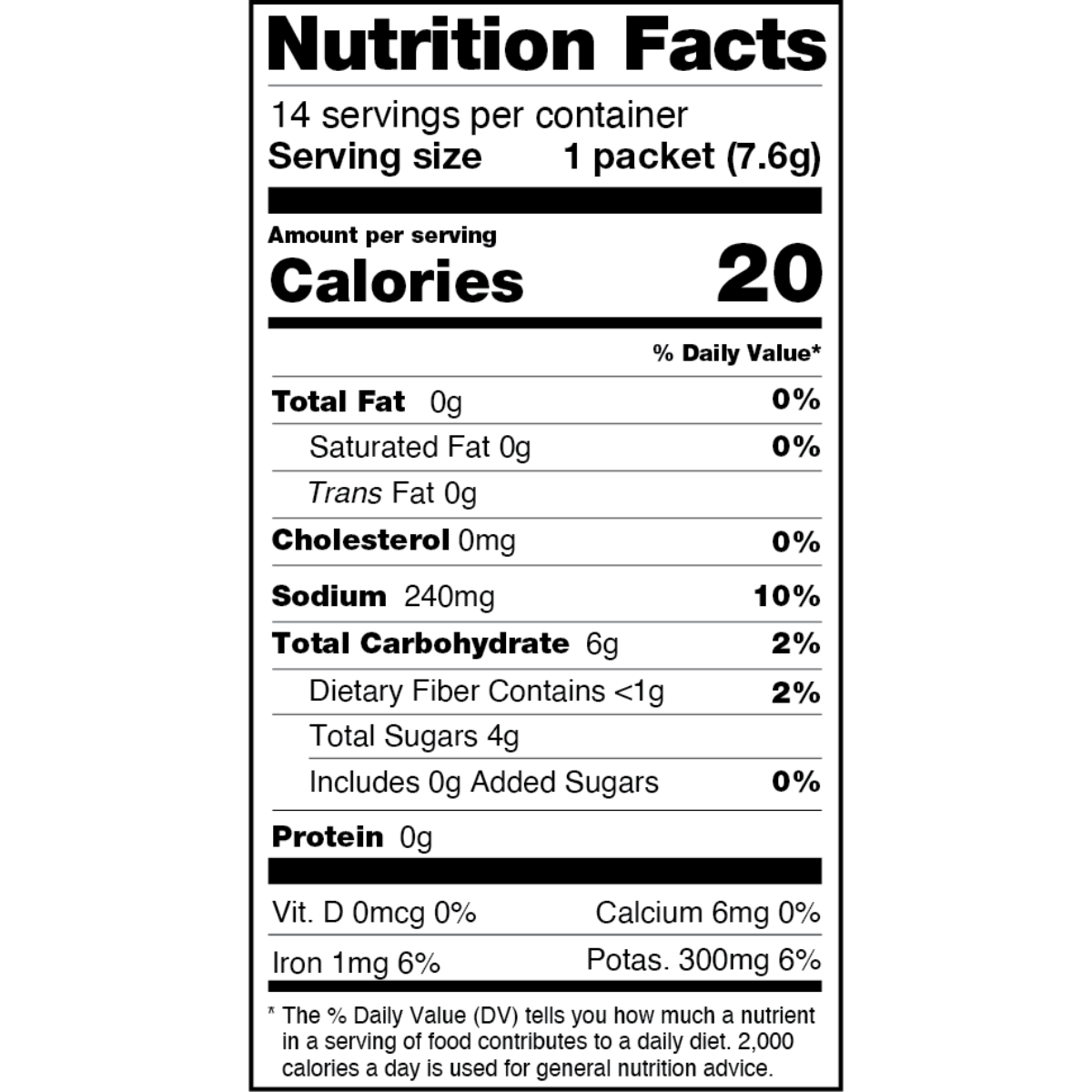 Cure Hydration Electrolyte Drink Mix - Tropical Punch