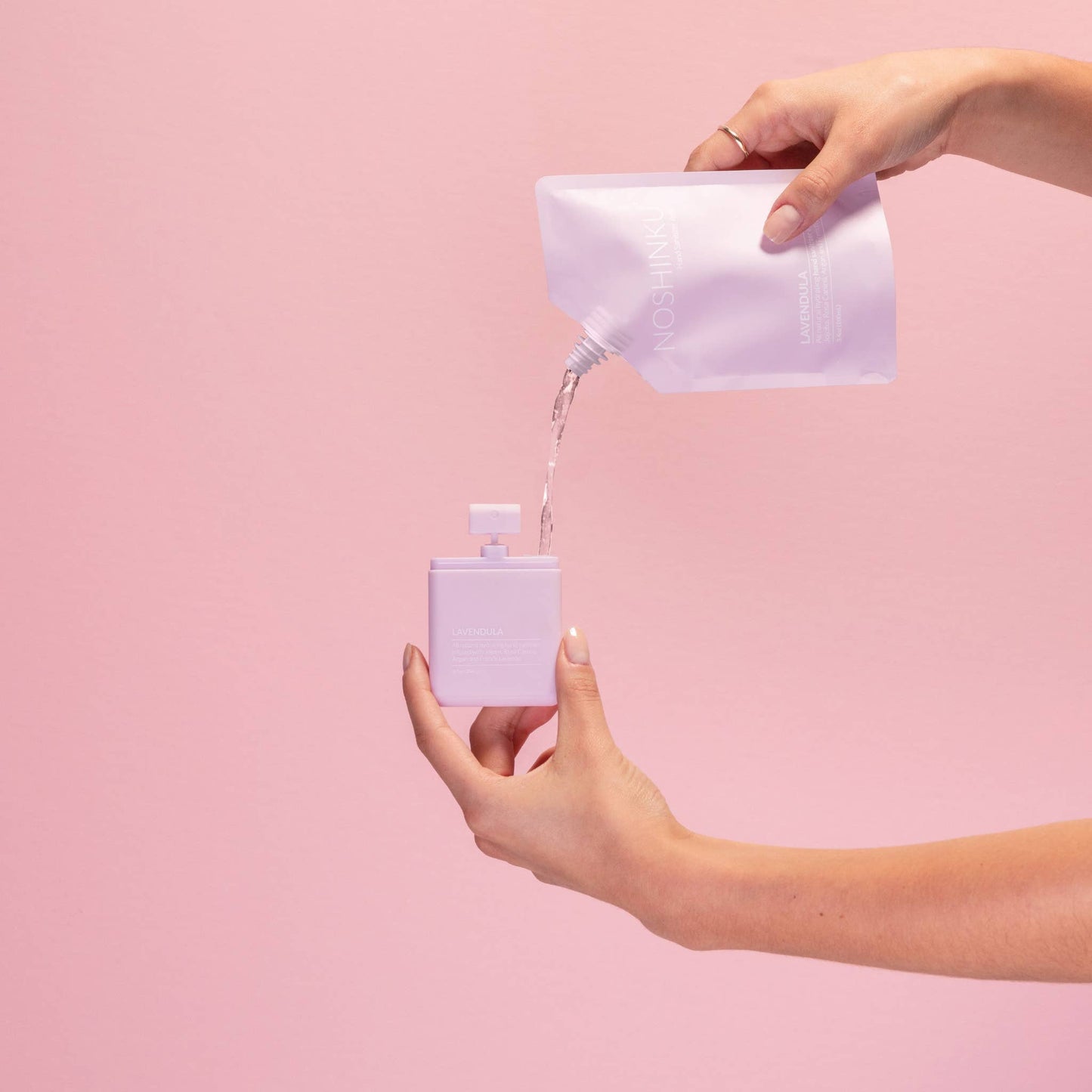 Noshinku - Spray désinfectant pour les mains à la lavande