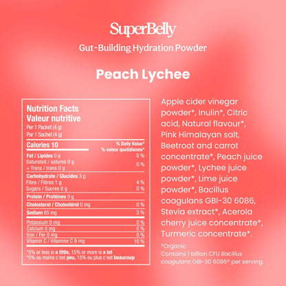 Blume SuperBelly Peach Lychee