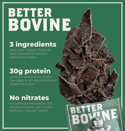 Better Bovine - Grassfed Beef Jerky