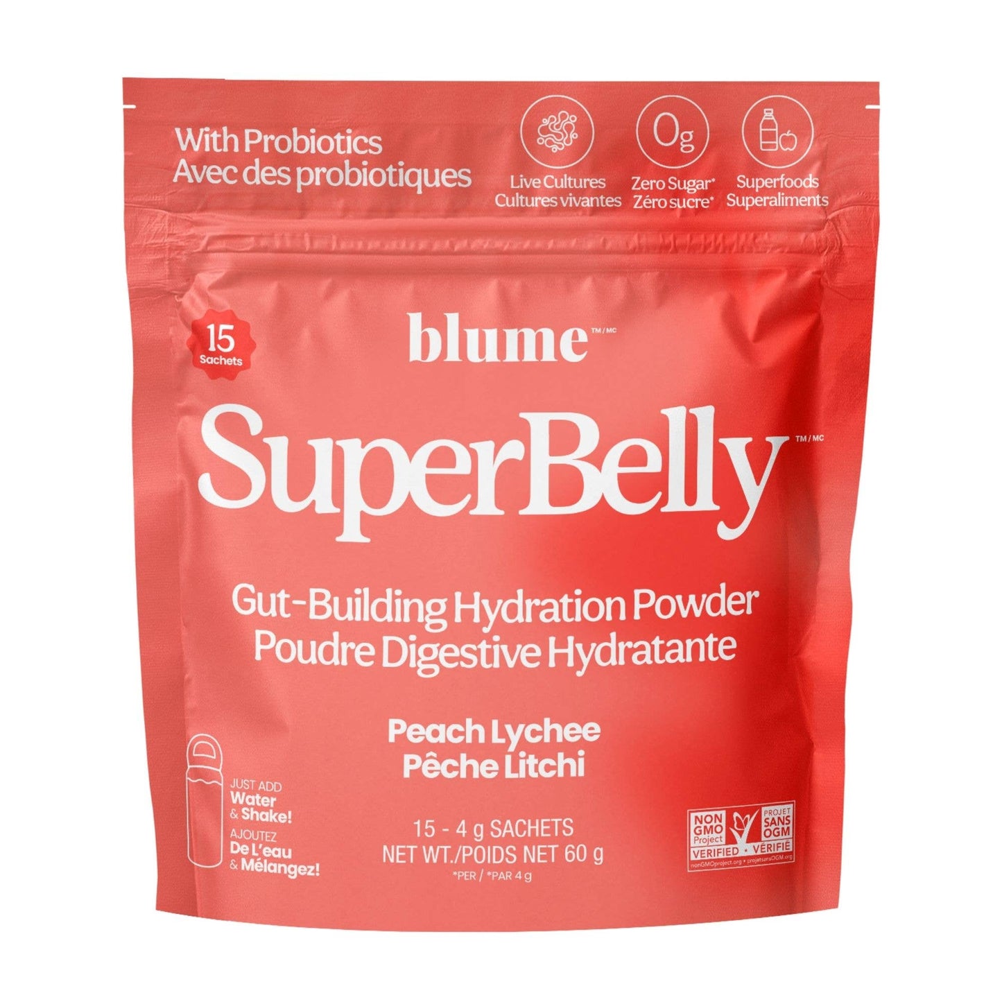 Blume SuperBelly Peach Lychee