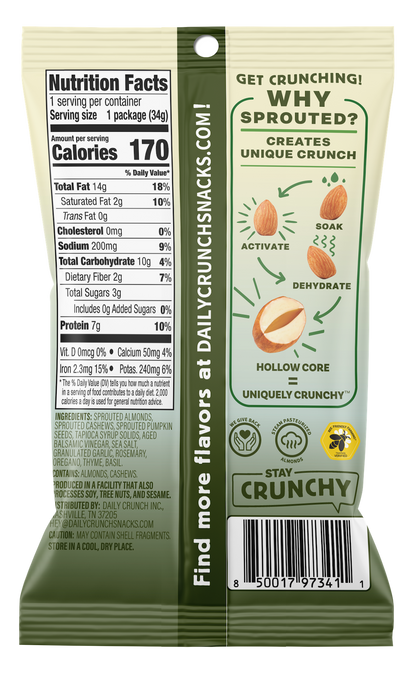 Daily Crunch Packet - Mediterranean Medley