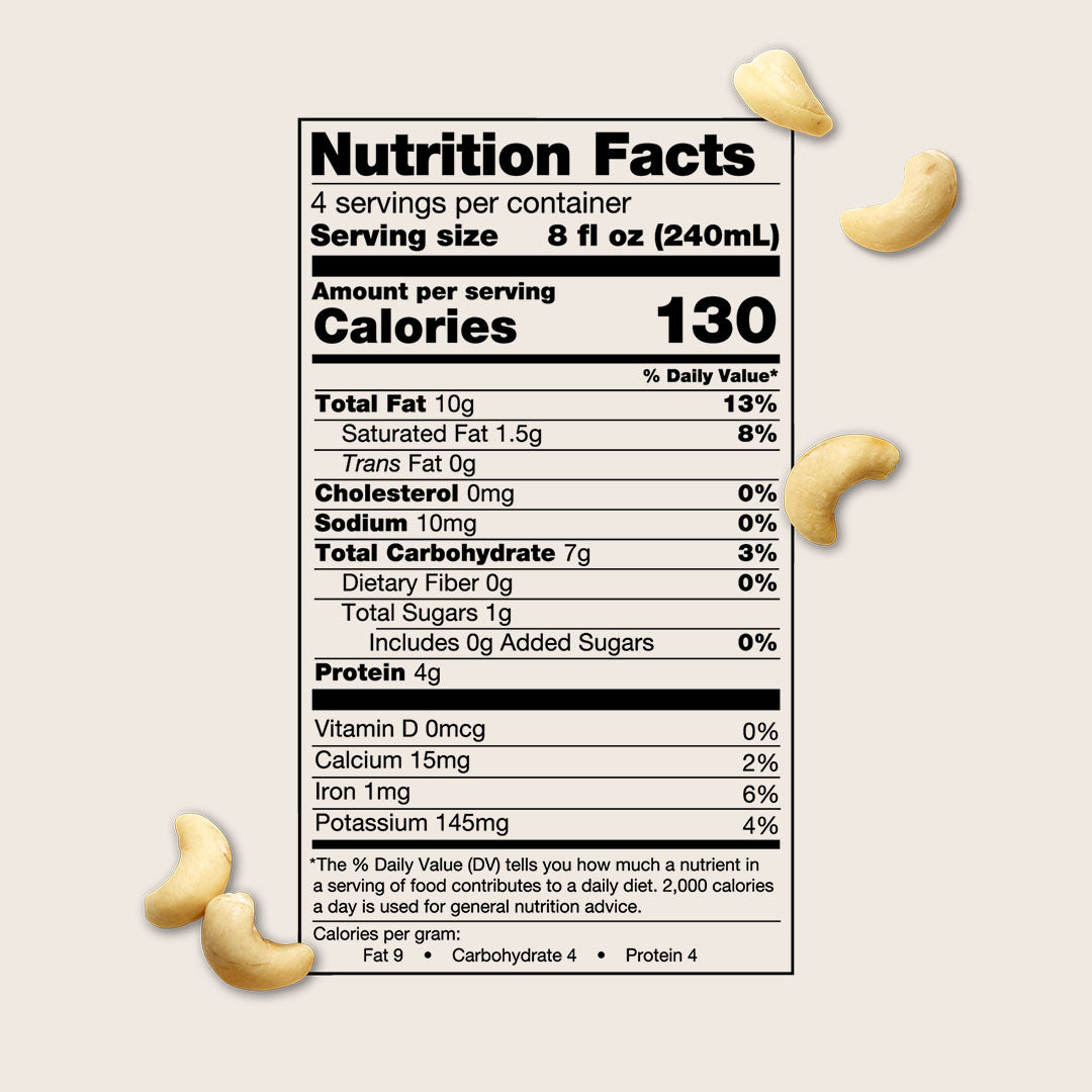 Elmhurst Unsweetened Cashew Milk