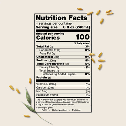 Elmhurst Unsweetened Oat Milk