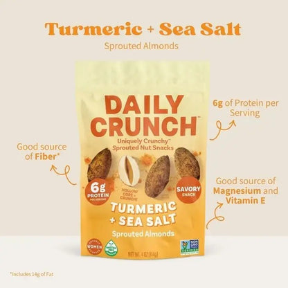 Daily Crunch Bag - Turmeric + Sea Salt