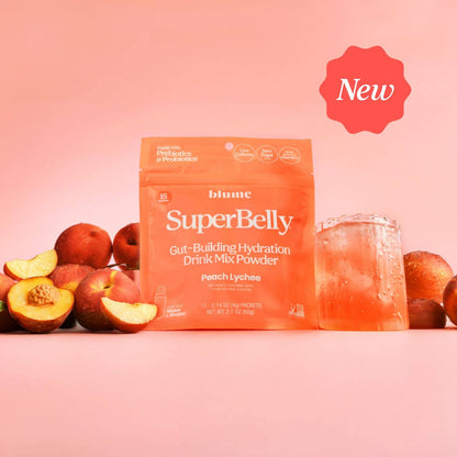 Blume SuperBelly Peach Lychee