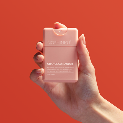 Noshinku - Vaporisateur Désinfectant Mains Orange Coriandre