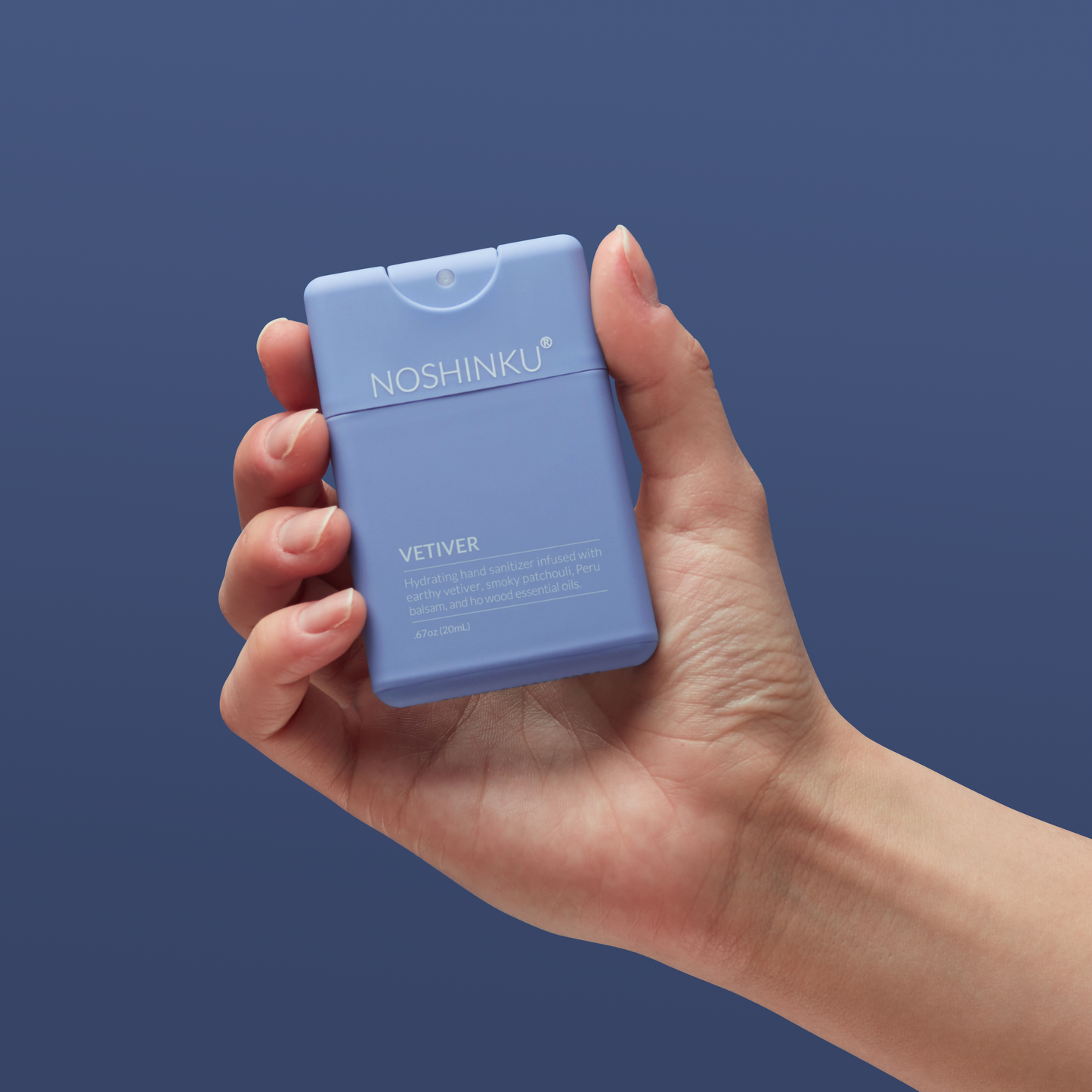 Noshinku - Spray désinfectant pour les mains Vétiver Patchouli