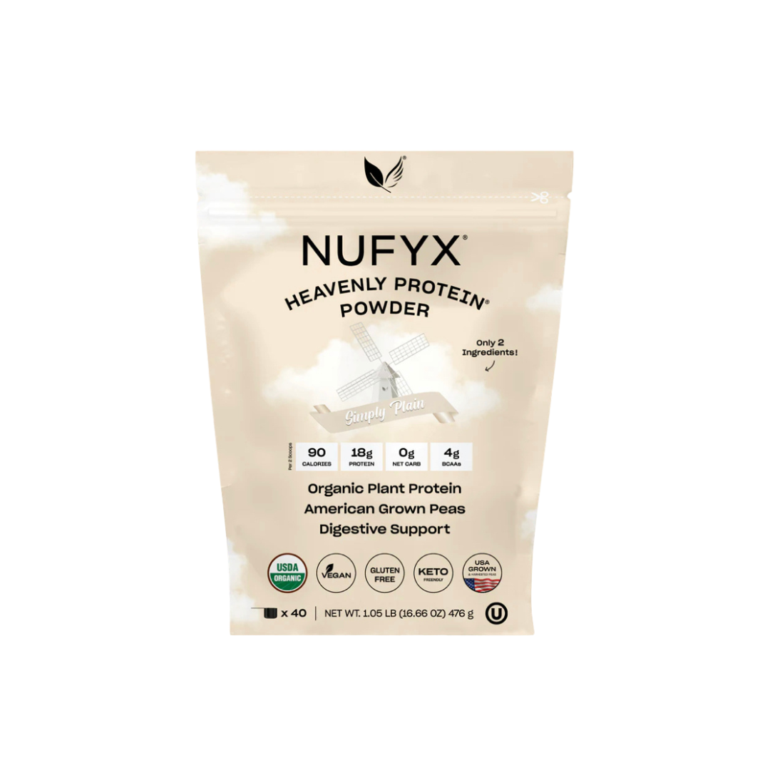 Nufyx Simply Plain Heavenly Protein Powder (40 scoop)