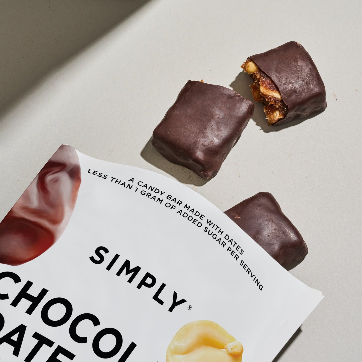 Simply Barres de dattes Chocolate - Cacahuètes salées