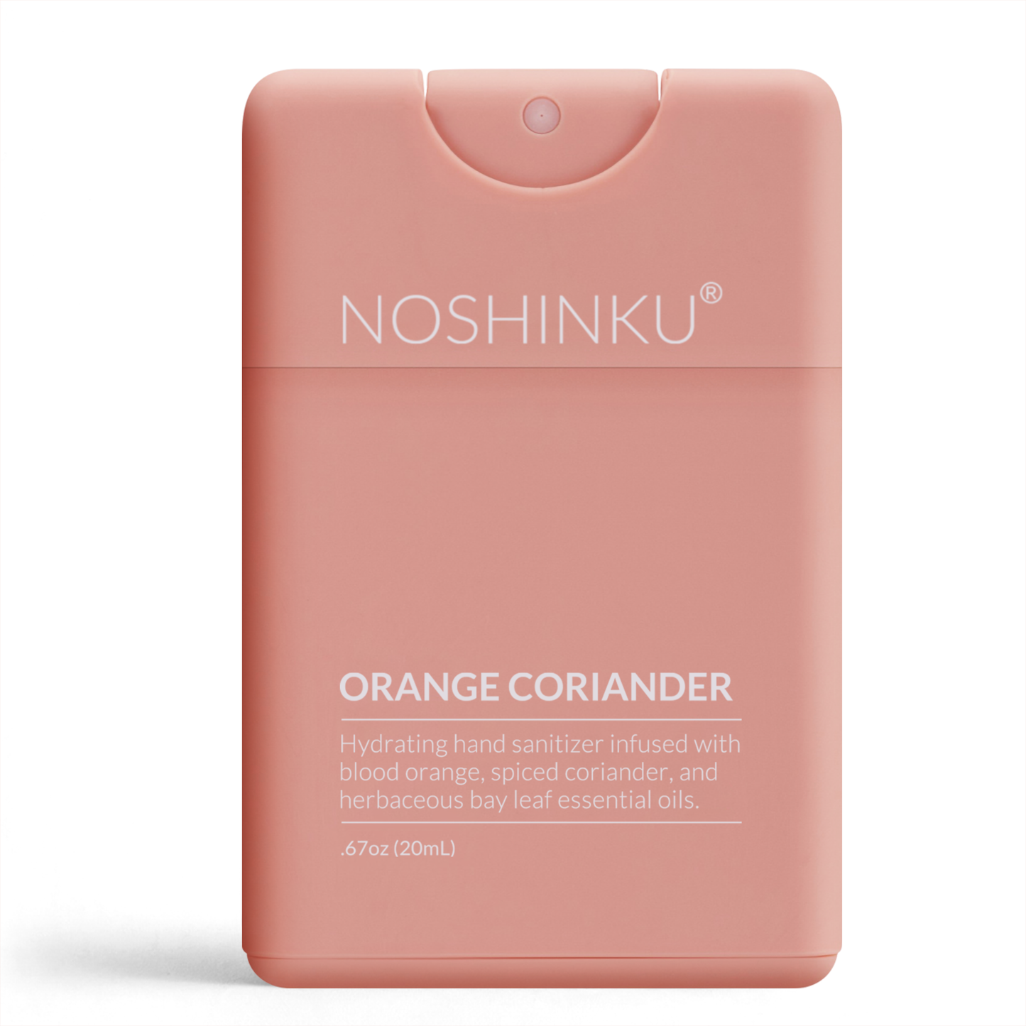 Noshinku - Vaporisateur Désinfectant Mains Orange Coriandre