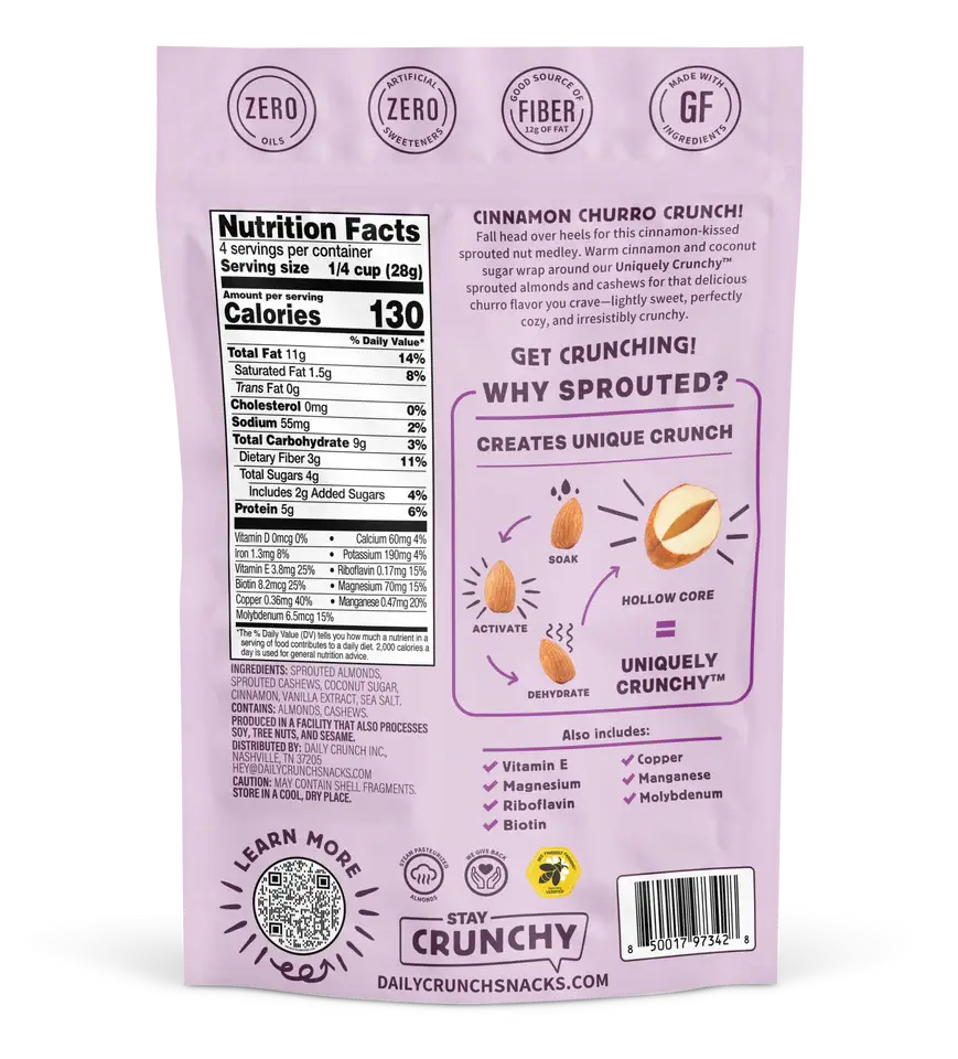 Daily Crunch Bag - Churro